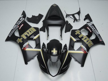 Cheap 2003-2004 Matte Black Rizla Suzuki GSXR 1000 Motorbike Fairing Canada