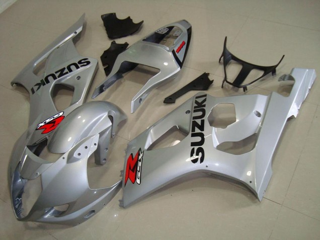 Cheap 2003-2004 Silver Suzuki GSXR 1000 Bike Fairing Kit Canada Cheap 2003-2004 Silver Suzuki GSXR 1000 Bike Fairing Kit Canada