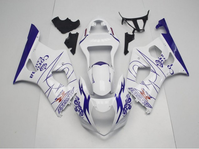 Cheap 2003-2004 Blue Whie Corona Suzuki GSXR 1000 Moto Fairings Canada