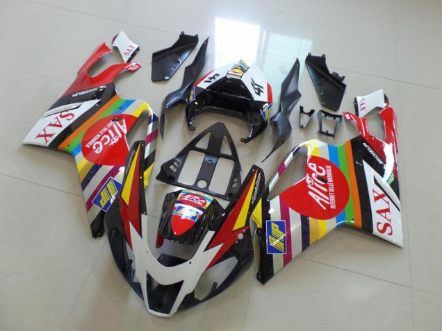 Cheap 2003-2006 Colorfull Sax Aprilia RSV1000 Replacement Motorcycle Fairings Canada Cheap 2003-2006 Colorfull Sax Aprilia RSV1000 Replacement Motorcycle Fairings Canada