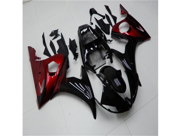 Cheap 2003-2005 Black Red Yamaha YZF R6 Motorcycle Replacement Fairings Canada Cheap 2003-2005 Black Red Yamaha YZF R6 Motorcycle Replacement Fairings Canada