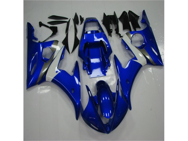 Cheap 2003-2005 Blue White Yamaha YZF R6 Replacement Fairings Canada Cheap 2003-2005 Blue White Yamaha YZF R6 Replacement Fairings Canada