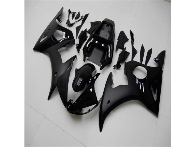 Cheap 2003-2005 Glossy Matte Black Yamaha YZF R6 Motor Fairings Canada