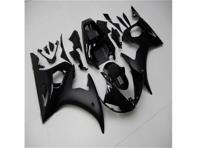 Cheap 2003-2005 Glossy Matte Black Yamaha YZF R6 Motor Fairings Canada