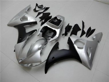 Cheap 2003-2005 Silver Black Yamaha YZF R6 Motorcylce Fairings Canada