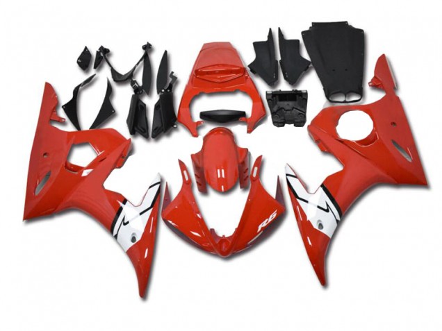 Cheap 2003-2005 Red White Yamaha YZF R6 Motorbike Fairing Kits Canada Cheap 2003-2005 Red White Yamaha YZF R6 Motorbike Fairing Kits Canada