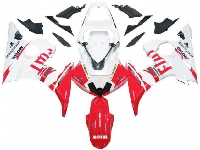 Cheap 2003-2005 White Red Fiat Yamaha YZF R6 Motorbike Fairing Canada Cheap 2003-2005 White Red Fiat Yamaha YZF R6 Motorbike Fairing Canada