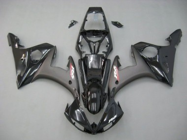 Cheap 2003-2005 Contrast Black Yamaha YZF R6 Motorcycle Replacement Fairings Canada