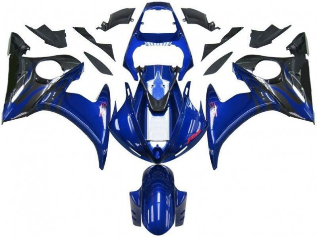 Cheap 2003-2005 Blue Black Yamaha YZF R6 Motorbike Fairings Canada Cheap 2003-2005 Blue Black Yamaha YZF R6 Motorbike Fairings Canada