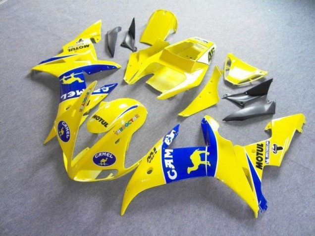 Cheap 2003-2005 Yellow Blue Motul Camel Yamaha YZF R6 Bike Fairings Canada Cheap 2003-2005 Yellow Blue Motul Camel Yamaha YZF R6 Bike Fairings Canada