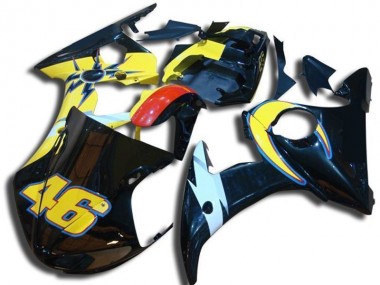 Cheap 2003-2005 Number 46 Yamaha YZF R6 Bike Fairing Kit Canada