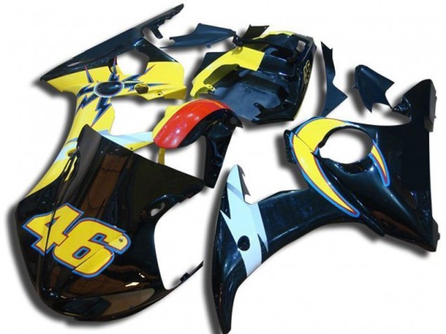 Cheap 2003-2005 Number 46 Yamaha YZF R6 Bike Fairing Kit Canada Cheap 2003-2005 Number 46 Yamaha YZF R6 Bike Fairing Kit Canada