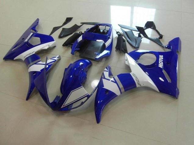 Cheap 2003-2005 Blue White Yamaha YZF R6 Motorcycle Fairing Kit Canada Cheap 2003-2005 Blue White Yamaha YZF R6 Motorcycle Fairing Kit Canada
