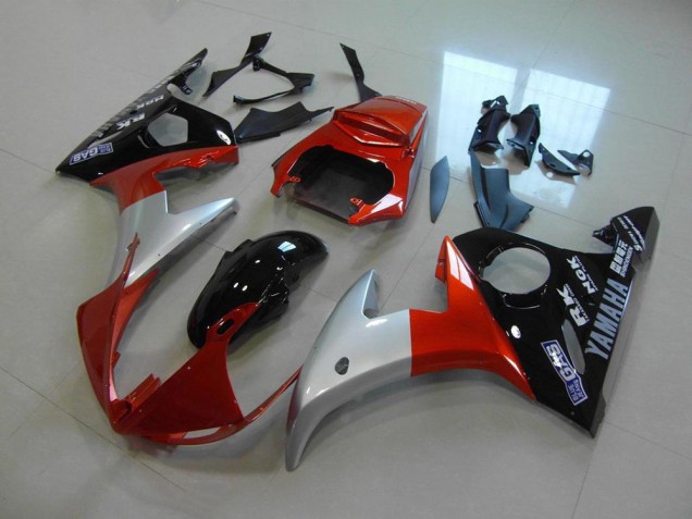 Cheap 2003-2005 Orange Silver Black Yamaha YZF R6 Bike Fairings Canada Cheap 2003-2005 Orange Silver Black Yamaha YZF R6 Bike Fairings Canada