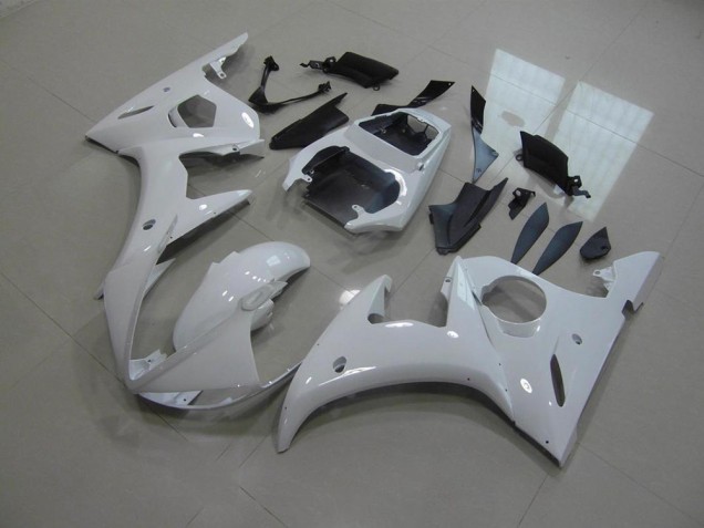 Cheap 2003-2005 White No Decals Yamaha YZF R6 Motorcylce Fairings Canada Cheap 2003-2005 White No Decals Yamaha YZF R6 Motorcylce Fairings Canada