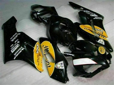 Cheap 2004-2005 Yellow Black Honda CBR1000RR Motorbike Fairing Canada