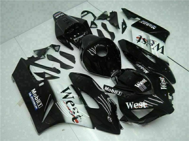 Cheap 2004-2005 Black West Honda CBR1000RR Replacement Motorcycle Fairings Canada Cheap 2004-2005 Black West Honda CBR1000RR Replacement Motorcycle Fairings Canada