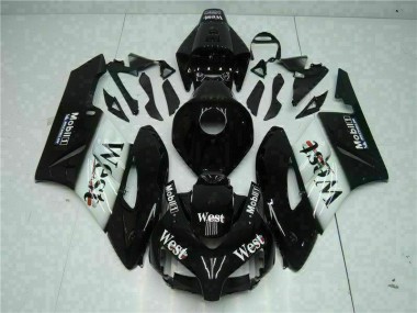 Cheap 2004-2005 Black West Honda CBR1000RR Replacement Motorcycle Fairings Canada