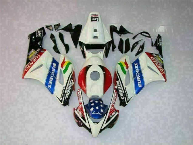 Cheap 2004-2005 White Red Honda CBR1000RR Motorcycle Replacement Fairings Canada Cheap 2004-2005 White Red Honda CBR1000RR Motorcycle Replacement Fairings Canada