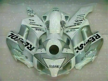 Cheap 2004-2005 White Silver Repsol Honda CBR1000RR Motorcyle Fairings Canada
