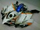 Cheap 2004-2005 White Blue Honda CBR1000RR Replacement Fairings Canada