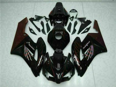 Cheap 2004-2005 Red Flame Honda CBR1000RR Motorcycle Fairing Kits Canada