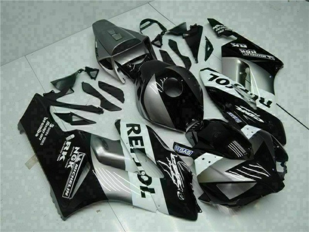 Cheap 2004-2005 Grey Black Repsol Honda CBR1000RR Motorcycle Fairings Kits Canada Cheap 2004-2005 Grey Black Repsol Honda CBR1000RR Motorcycle Fairings Kits Canada