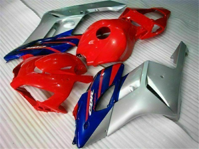 Cheap 2004-2005 Red Silver Blue Honda CBR1000RR Motorcycle Fairings Kit Canada Cheap 2004-2005 Red Silver Blue Honda CBR1000RR Motorcycle Fairings Kit Canada