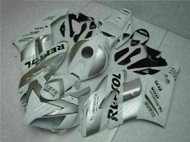 Cheap 2004-2005 Silver White Repsol Honda CBR1000RR Motorcylce Fairings Canada