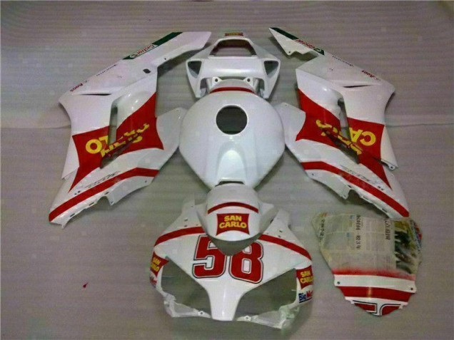 Cheap 2004-2005 White Red Honda CBR1000RR Motorcycle Fairings Canada Cheap 2004-2005 White Red Honda CBR1000RR Motorcycle Fairings Canada