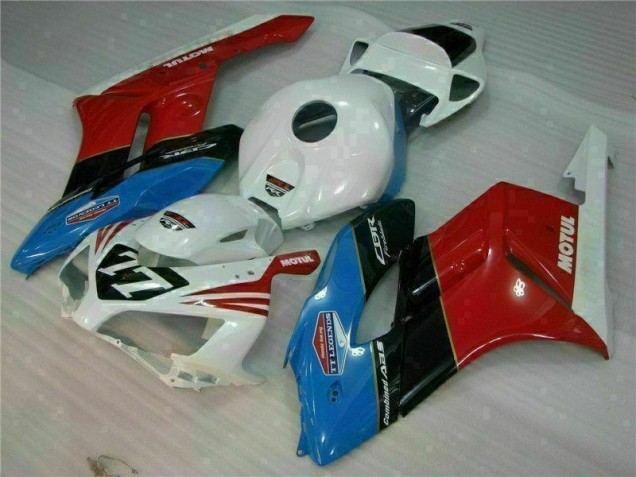 Cheap 2004-2005 White Red 77 Honda CBR1000RR Motorcycle Fairing Kits Canada Cheap 2004-2005 White Red 77 Honda CBR1000RR Motorcycle Fairing Kits Canada