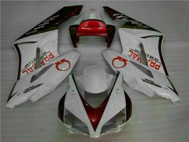 Cheap 2004-2005 White Red Honda CBR1000RR Moto Fairings Canada