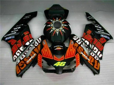 Cheap 2004-2005 Black Orange Honda CBR1000RR Motorcycle Fairing Kits Canada