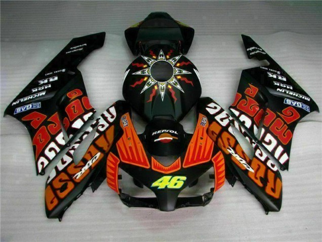 Cheap 2004-2005 Black Orange Honda CBR1000RR Motorcycle Fairing Kits Canada Cheap 2004-2005 Black Orange Honda CBR1000RR Motorcycle Fairing Kits Canada