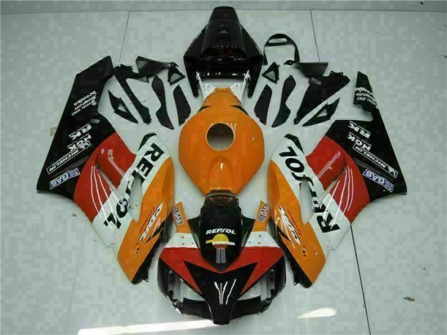 Cheap 2004-2005 Orange Black Repsol Honda CBR1000RR Motorbike Fairing Canada Cheap 2004-2005 Orange Black Repsol Honda CBR1000RR Motorbike Fairing Canada