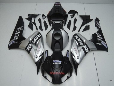 Cheap 2004-2005 Black Silver Repsol Honda CBR1000RR Motorcyle Fairings Canada