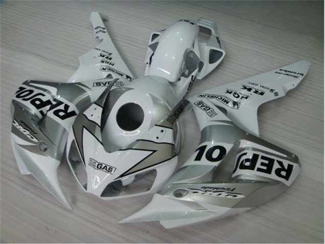Cheap 2004-2005 White Silver Black Repsol Honda CBR1000RR Replacement Fairings Canada Cheap 2004-2005 White Silver Black Repsol Honda CBR1000RR Replacement Fairings Canada