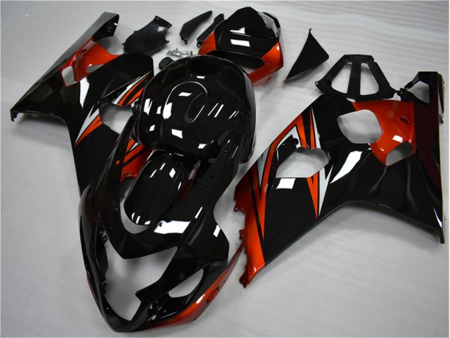 Cheap 2004-2005 Orange Black Suzuki GSXR 600/750 Motor Bike Fairings Canada Cheap 2004-2005 Orange Black Suzuki GSXR 600/750 Motor Bike Fairings Canada