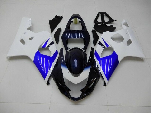 Cheap 2004-2005 White Blue Suzuki GSXR 600/750 Replacement Motorcycle Fairings Canada Cheap 2004-2005 White Blue Suzuki GSXR 600/750 Replacement Motorcycle Fairings Canada