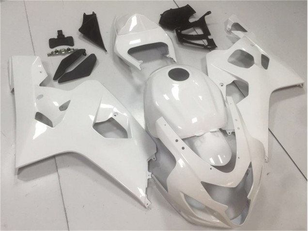 Cheap 2004-2005 Glossy White Suzuki GSXR 600/750 Moto Fairings Canada