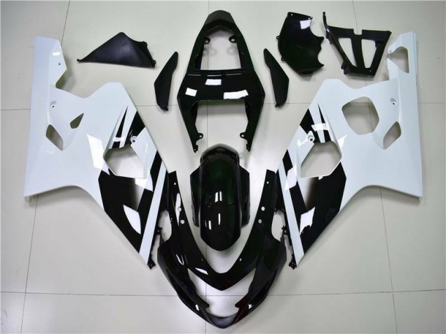 Cheap 2004-2005 White Black Suzuki GSXR 600/750 Motor Fairings Canada Cheap 2004-2005 White Black Suzuki GSXR 600/750 Motor Fairings Canada