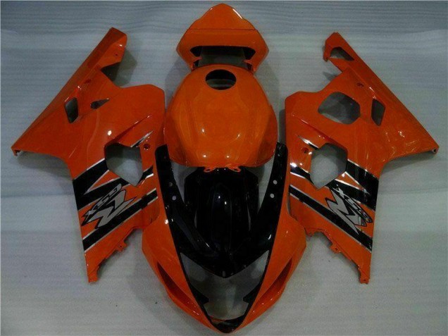 Cheap 2004-2005 Orange Black Suzuki GSXR 600/750 Motorcycle Fairings Kits Canada