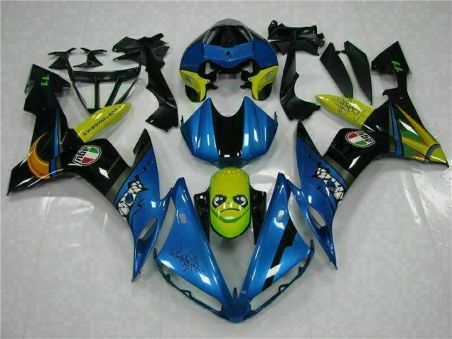 Cheap 2004-2006 Blue Yamaha YZF R1 Motorcycle Replacement Fairings Canada Cheap 2004-2006 Blue Yamaha YZF R1 Motorcycle Replacement Fairings Canada