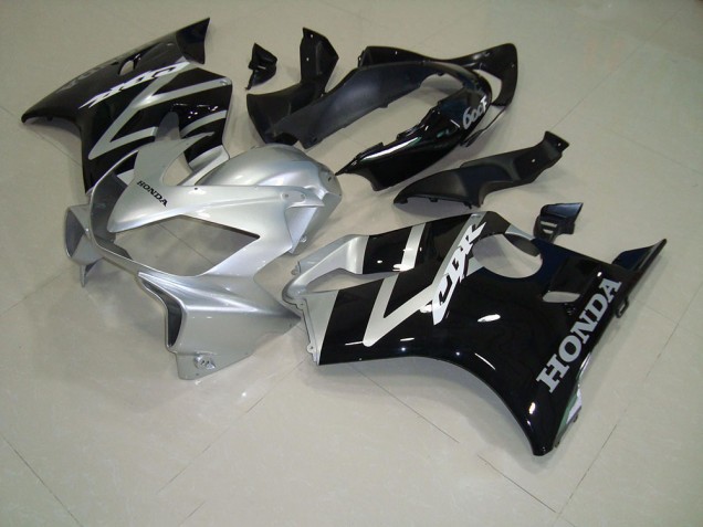 Cheap 2004-2007 Black Silver Honda CBR600 F4i Motorcycle Fairing Kits Canada Cheap 2004-2007 Black Silver Honda CBR600 F4i Motorcycle Fairing Kits Canada