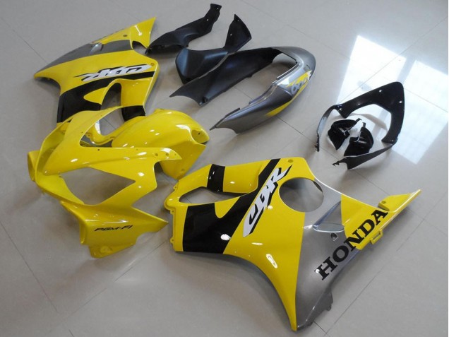 Cheap 2004-2007 Yellow Grey Honda CBR600 F4i Motorbike Fairing Kits Canada Cheap 2004-2007 Yellow Grey Honda CBR600 F4i Motorbike Fairing Kits Canada