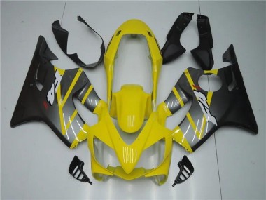 Cheap 2004-2007 Yellow Grey Honda CBR600 F4i Bike Fairing Kit Canada