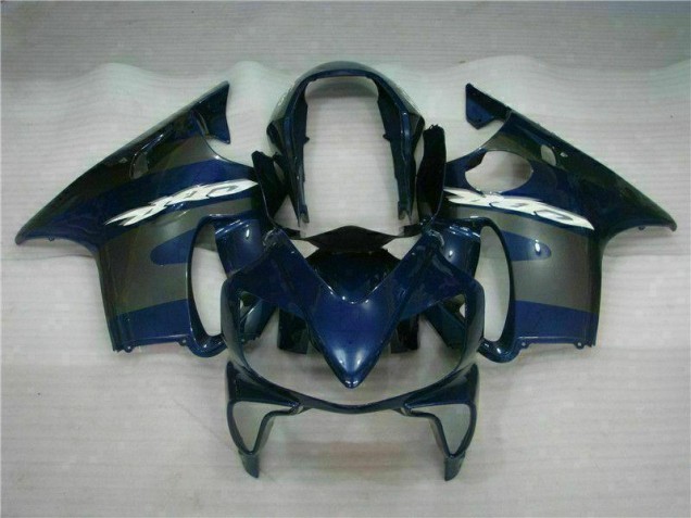 Cheap 2004-2007 Blue Silver Honda CBR600 F4i Motorcycle Fairings Kit Canada Cheap 2004-2007 Blue Silver Honda CBR600 F4i Motorcycle Fairings Kit Canada