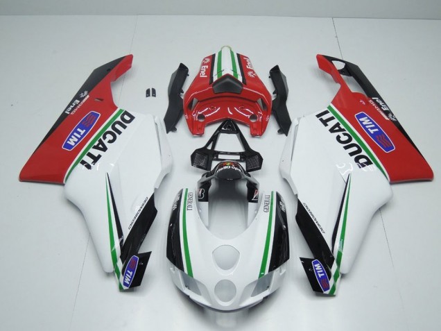 Cheap 2005-2006 White Red Enel Ducati 749 999 Bike Fairing Kit Canada Cheap 2005-2006 White Red Enel Ducati 749 999 Bike Fairing Kit Canada