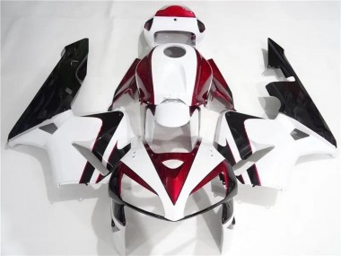 Cheap 2005-2006 Red White Black Honda CBR600RR Motorcycle Fairing Canada