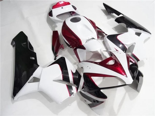 Cheap 2005-2006 Red White Black Honda CBR600RR Motorcycle Fairing Canada Cheap 2005-2006 Red White Black Honda CBR600RR Motorcycle Fairing Canada